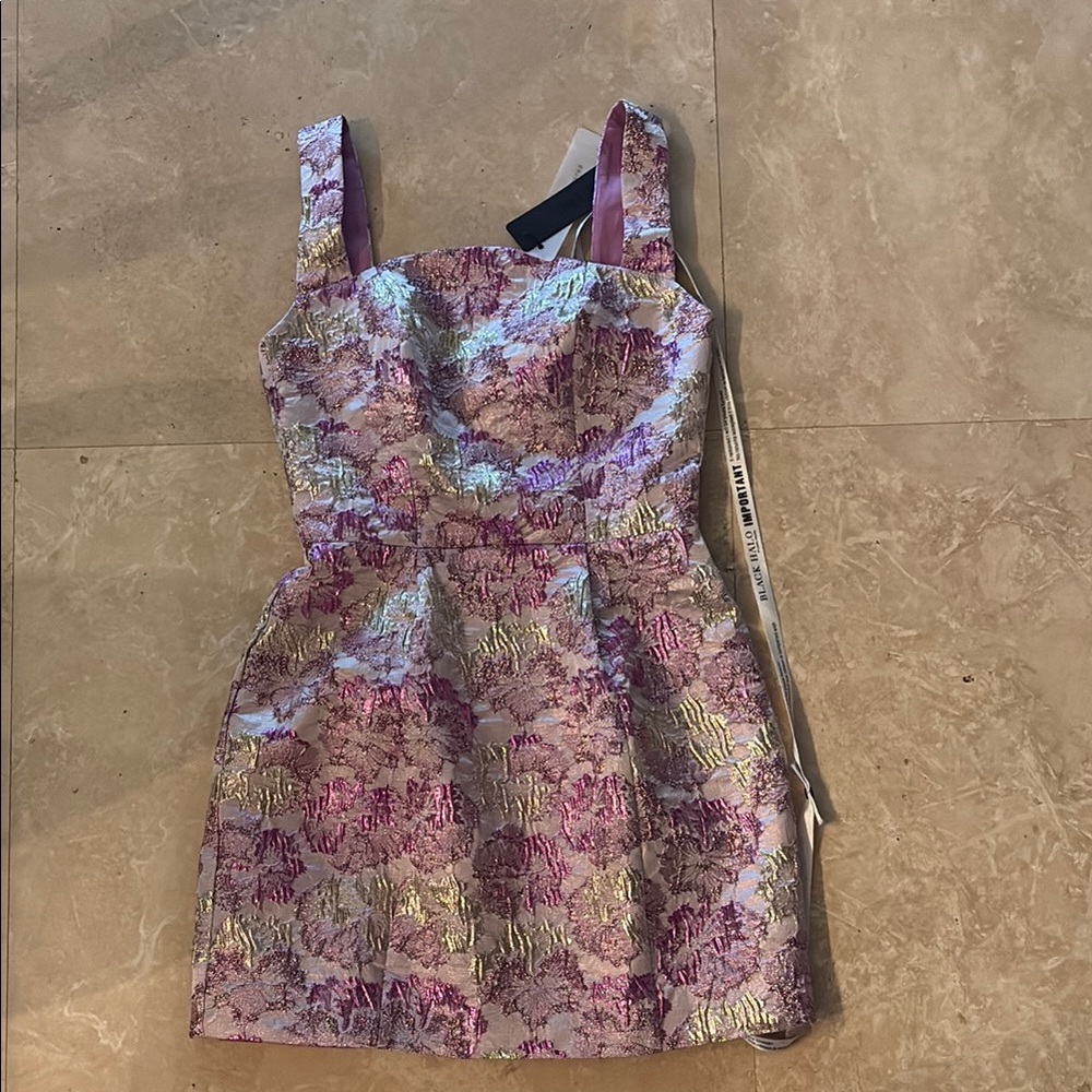 Black Halo Mini Dress NWT